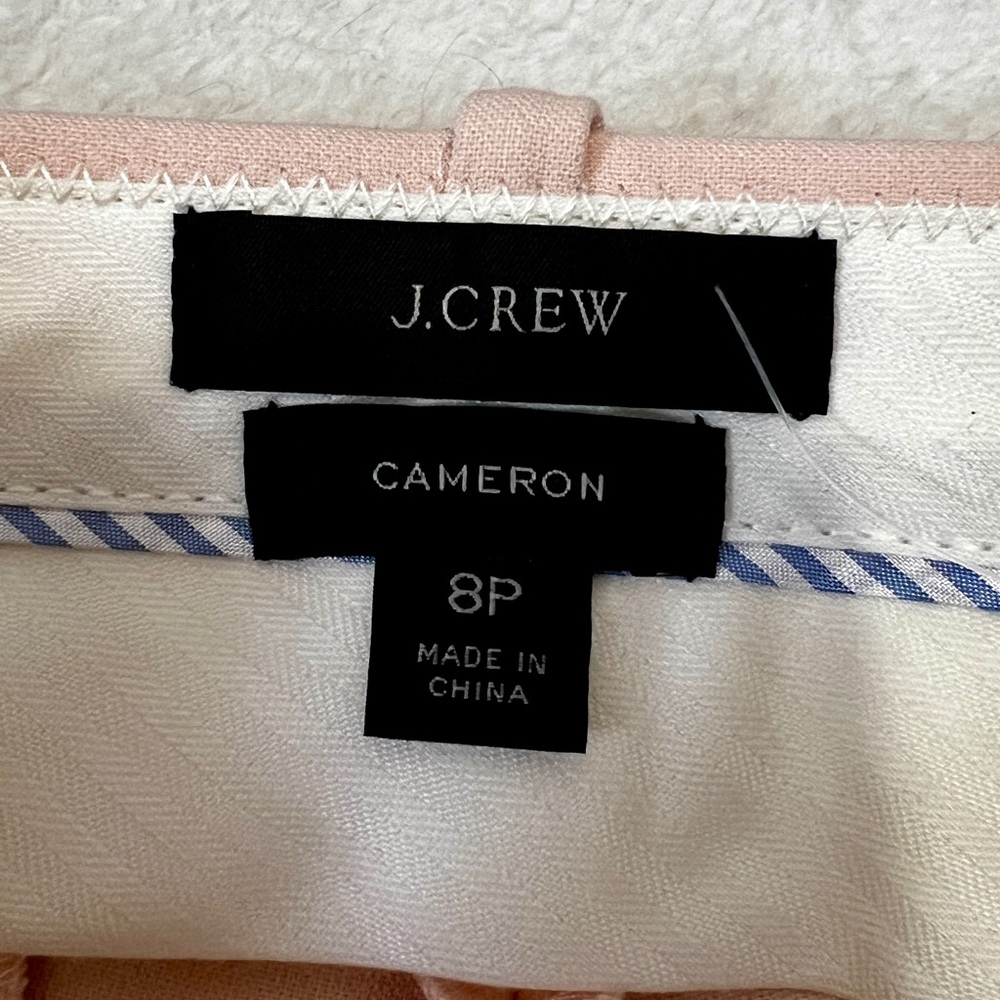 J. Crew NWT Pastel Cameron Slim Cropped Trouser Pant - 8P - Picture 10 of 14